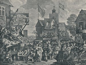 Southwark Fair by William Hogarth