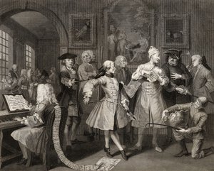 Surrounded by Artists and Professors, Plate II from 