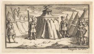 Taking Away the Military Belt or Girdle John Beaver, Roman Military Punishments by William Hogarth