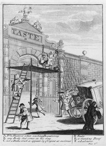 Taste, or Burlington Gate, 1732 by William Hogarth