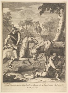 The Adventure of Mambrinos Helmet by William Hogarth