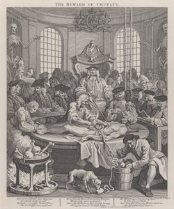 The Fourth Stage of Cruelty: The Reward of Cruelty by William Hogarth