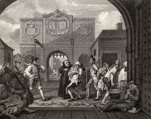 The Gate of Calais, or O The Roast Beef of Old England, from 