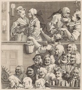 The Laughing Audience by William Hogarth