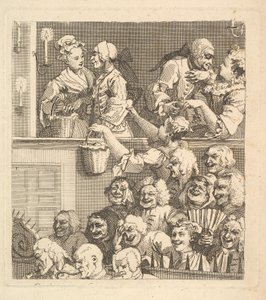 The Laughing Audience by William Hogarth