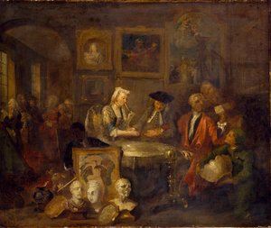 The Marriage Contract by William Hogarth