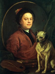 The Painter and his Pug
