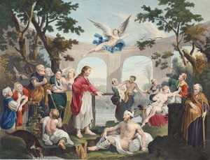 The Pool of Bethesda, illustration from 