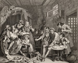 The Prison Scene, Plate VII from 