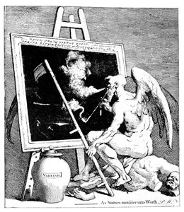 Time Smoking a Picture, 1761