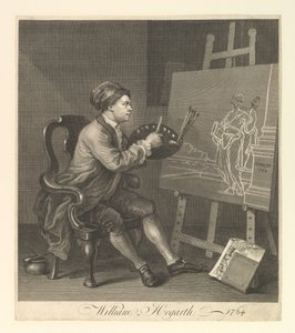 William Hogarth, Serjeant Painter to His Majesty by William Hogarth