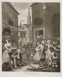 Four Times of the Day: Noon by William Hogarth