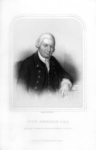 John Anderson, Scottish professor of natural philosophy, 1870