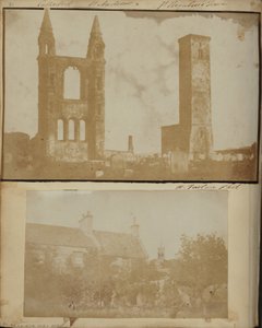 St. Regulus Tower and the East Gable of St. Andrews Cathedral from the Northwest by William Holland Furlong