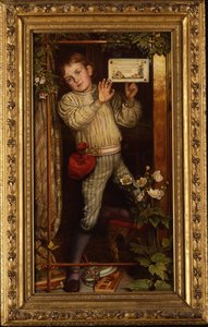 Master Hilary - The Tracer, 1886 by William Holman Hunt