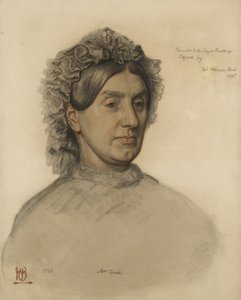 Mrs Thomas Combe (1806-1893) by William Holman Hunt