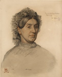 Mrs Thomas Combe by William Holman Hunt