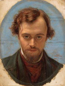 Portrait of Dante Gabriel Rossetti