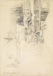 Street Scene, Cairo by William Holman Hunt