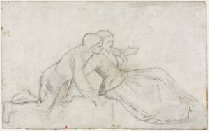 Study for The Hireling Shepherd