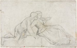 Study for The Hireling Shepherd
