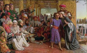 The Finding of the Saviour in the Temple by William Holman Hunt