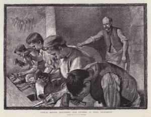 File Cutters at Work, Wickersley, South Yorkshire by William Holt Yates (after) Titcomb