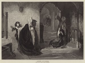Sanctuary, from the late Royal Academy Exhibition by William Holyoake