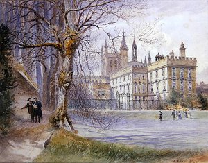 New College from the College Gardens by William Hull