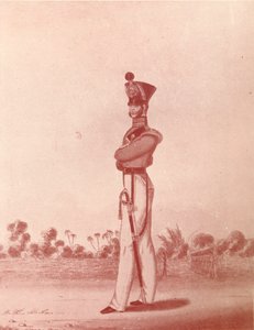 Officers of the Madras Army Light Infantry, c1837-1843 by William Hunsley