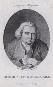 Erasmus Darwin, English Physician, Natural Philosopher, Poet, and Campaigner for the Abolition of the Slave Trade by William III (after) Bromley