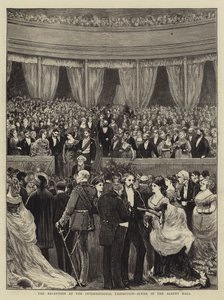 The Reception at the International Exhibition, Scene in the Albert Hall