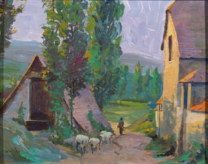 Evening Pasture by William Ireland