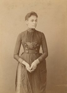 Cabinet Card of a Woman