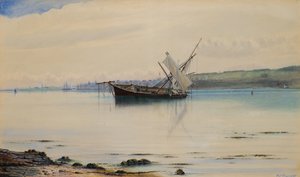 Tayport from Dundee by William J. Renny
