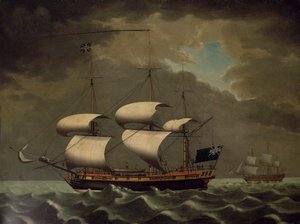 Slave Ship, c.1780 by William Jackson