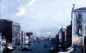 The Grand Canal Looking Towards the Dogana and the Doge