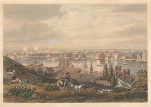 Baltimore from Federal Hill by William James Bennett