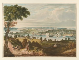 City of Washington from Beyond the Navy Yard by William James Bennett