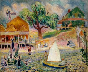The Green Beach Cottage, Bellport, Long Island