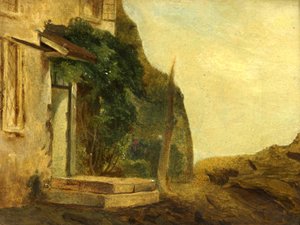 A Cottage Doorway by William James Muller