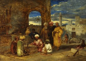 Arabs Playing Chess