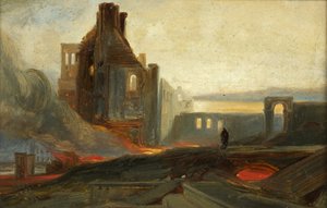Bristol Riots: Ruins of Warehouses in Prince Street, c.1831