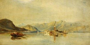 Lago Maggiore and Isola Bella by William James Muller