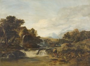 Pandy Mill, North Wales by William James Muller