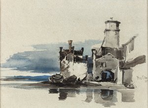 Venice, Near the Arsenal by William James Muller