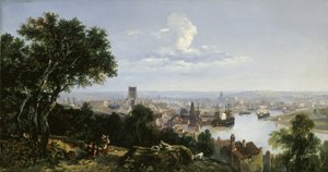 View of Bristol from Clifton Wood by William James Muller