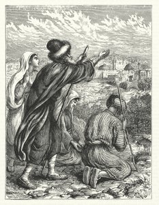 Jewish Pilgrims in Sight of Jerusalem by William James Webbe