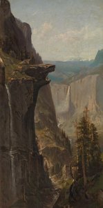 Yosemite Falls, from Glacier Point by William Keith