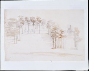 Chiswick, View from an Elevated Point Above the Orange Tree Garden Temple by William Kent